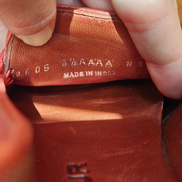 Robert Zur Petra True Glove Woven Leather Penny Driving Loafers Narrow Sz 8 AAAA - Picture 11 of 11